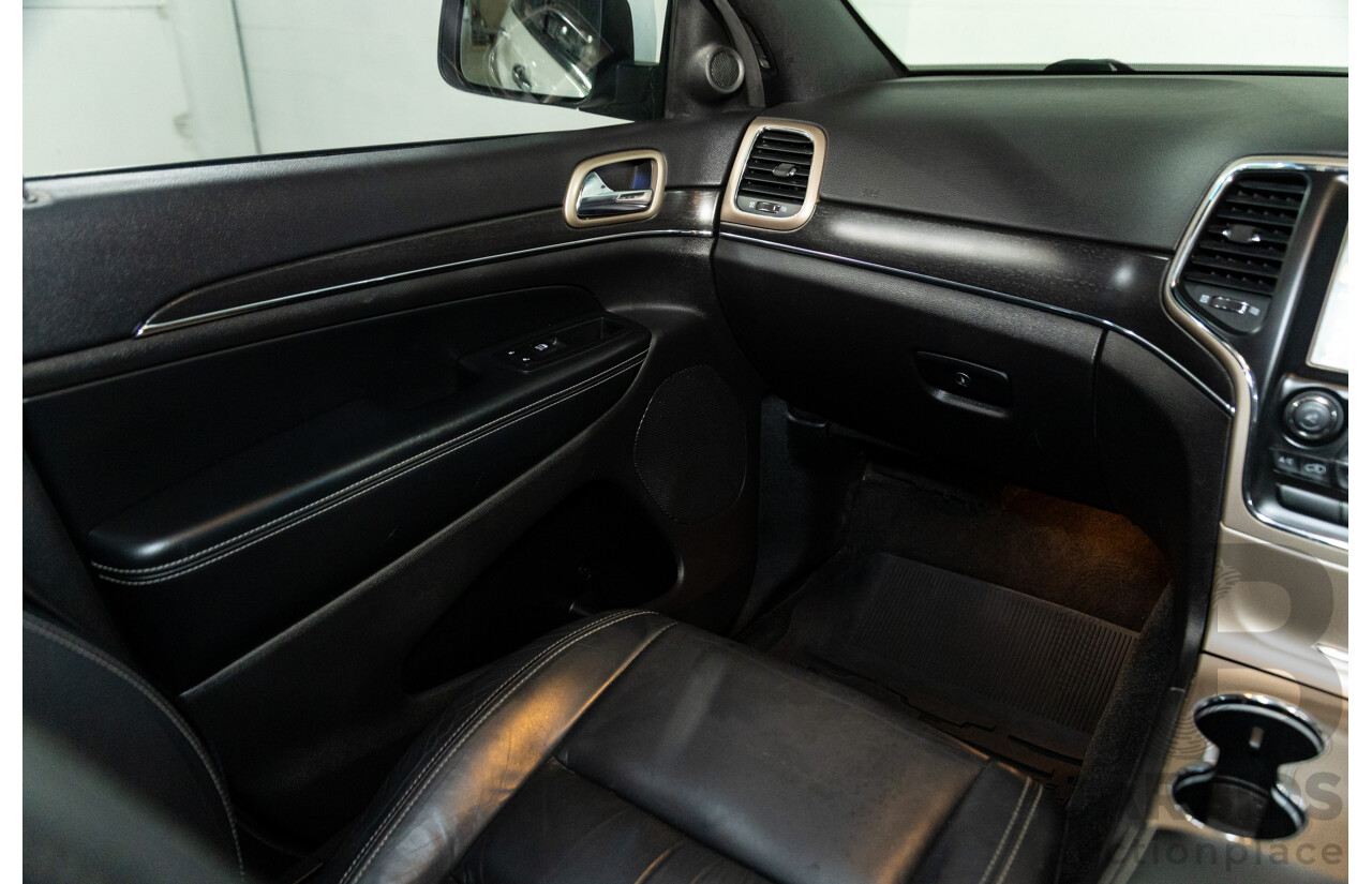 9/2015 Jeep Grand Cherokee Limited (4x4) WK MY15 4d Wagon Bright White Turbo Diesel V6 3.0L