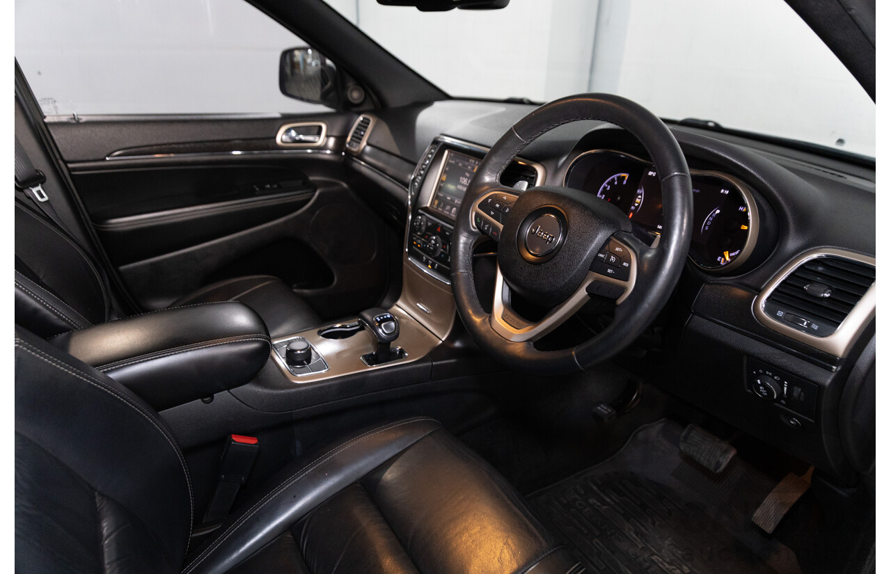 9/2015 Jeep Grand Cherokee Limited (4x4) WK MY15 4d Wagon Bright White Turbo Diesel V6 3.0L