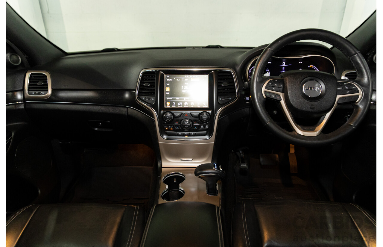 9/2015 Jeep Grand Cherokee Limited (4x4) WK MY15 4d Wagon Bright White Turbo Diesel V6 3.0L