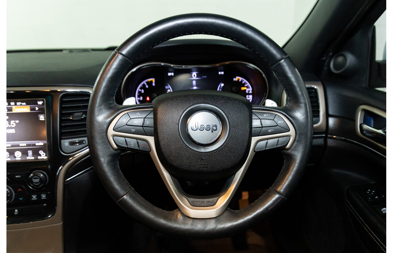 9/2015 Jeep Grand Cherokee Limited (4x4) WK MY15 4d Wagon Bright White Turbo Diesel V6 3.0L