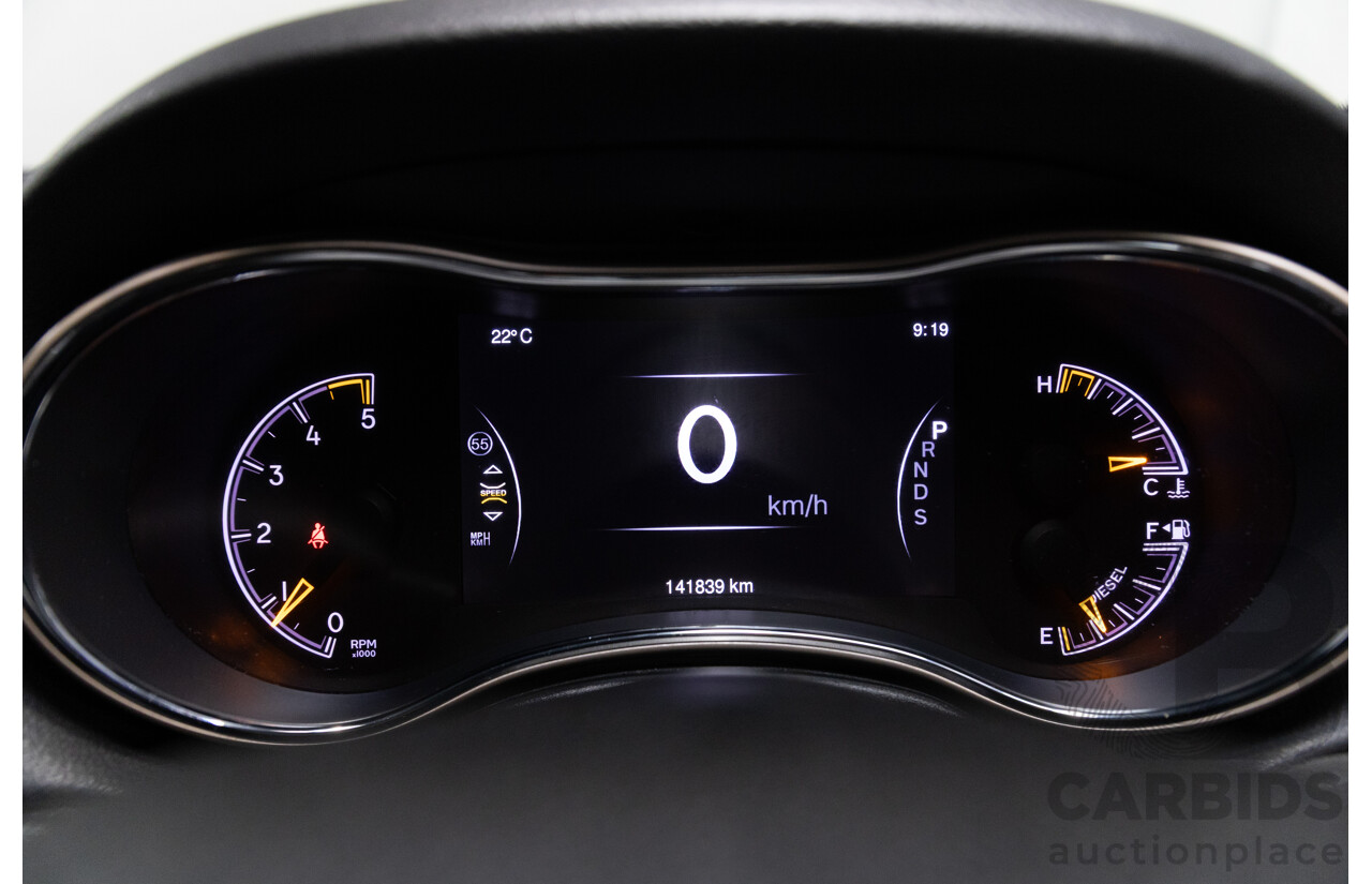 9/2015 Jeep Grand Cherokee Limited (4x4) WK MY15 4d Wagon Bright White Turbo Diesel V6 3.0L