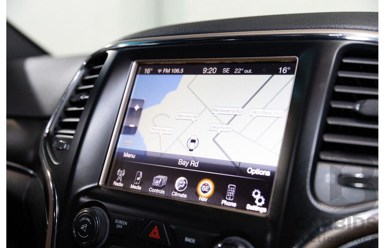 9/2015 Jeep Grand Cherokee Limited (4x4) WK MY15 4d Wagon Bright White Turbo Diesel V6 3.0L