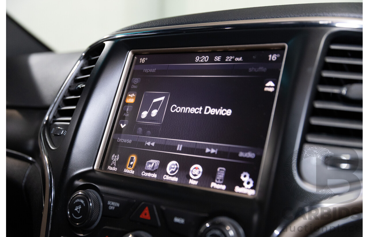 9/2015 Jeep Grand Cherokee Limited (4x4) WK MY15 4d Wagon Bright White Turbo Diesel V6 3.0L