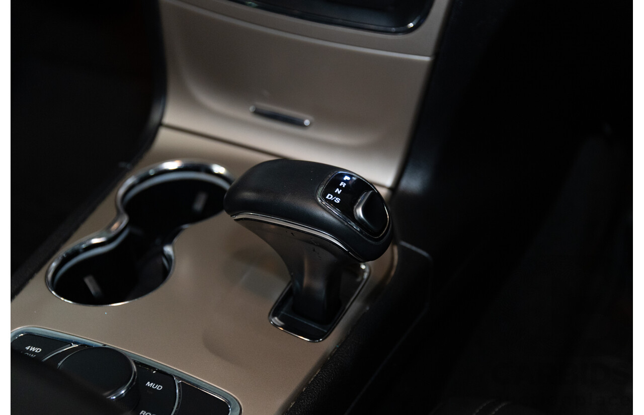 9/2015 Jeep Grand Cherokee Limited (4x4) WK MY15 4d Wagon Bright White Turbo Diesel V6 3.0L