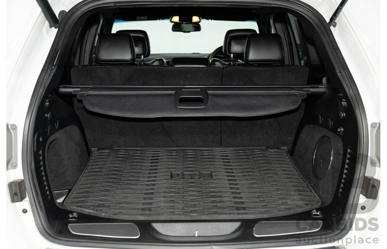 9/2015 Jeep Grand Cherokee Limited (4x4) WK MY15 4d Wagon Bright White Turbo Diesel V6 3.0L