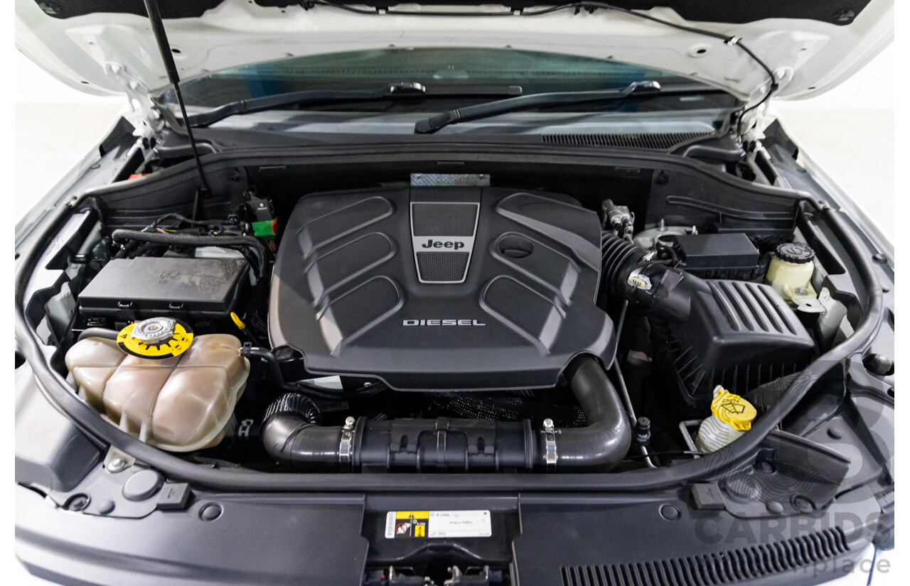 9/2015 Jeep Grand Cherokee Limited (4x4) WK MY15 4d Wagon Bright White Turbo Diesel V6 3.0L