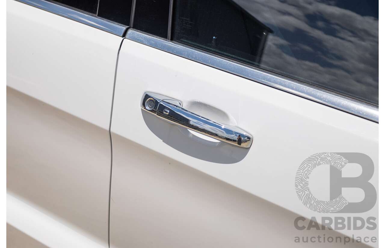 9/2015 Jeep Grand Cherokee Limited (4x4) WK MY15 4d Wagon Bright White Turbo Diesel V6 3.0L