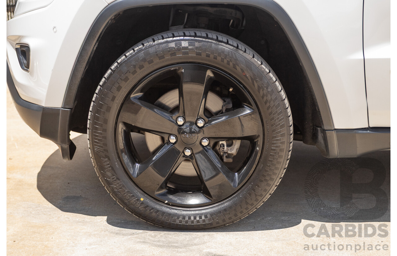 9/2015 Jeep Grand Cherokee Limited (4x4) WK MY15 4d Wagon Bright White Turbo Diesel V6 3.0L