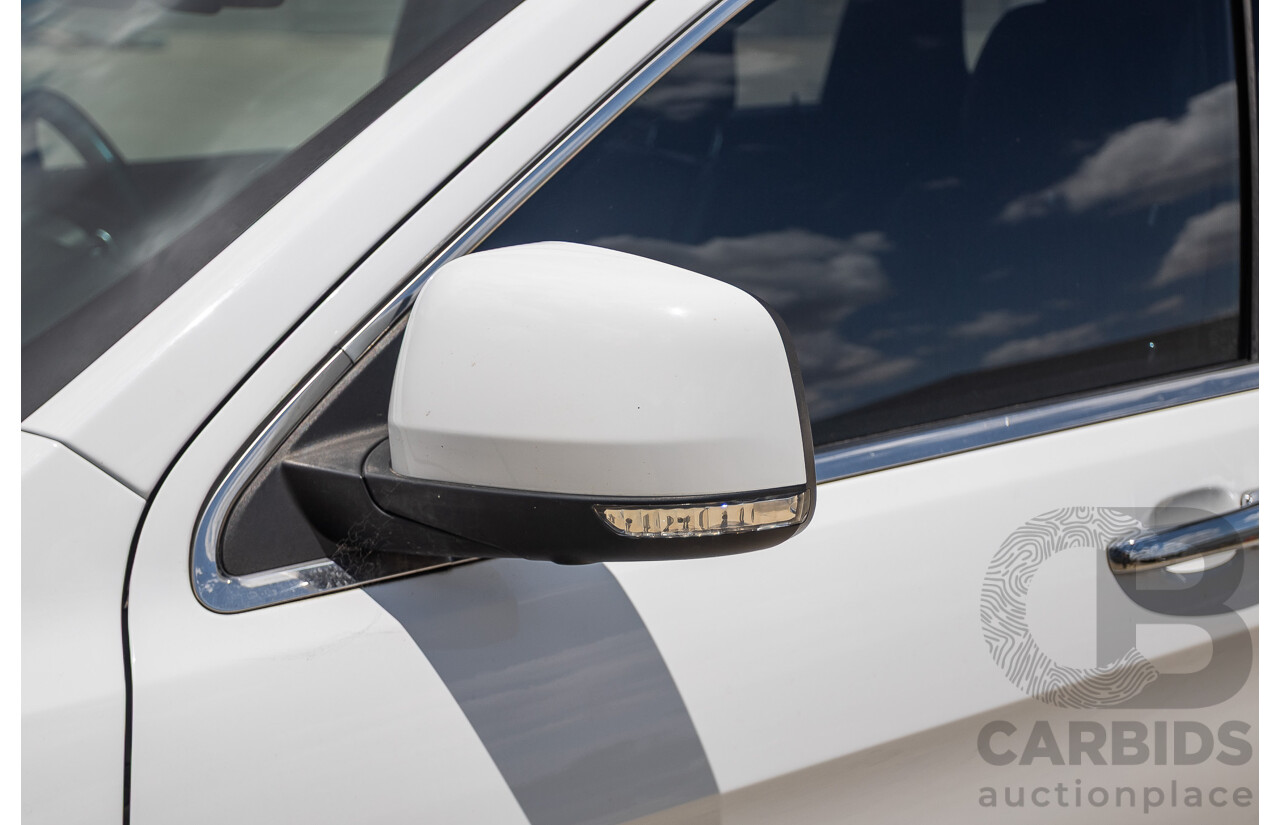 9/2015 Jeep Grand Cherokee Limited (4x4) WK MY15 4d Wagon Bright White Turbo Diesel V6 3.0L