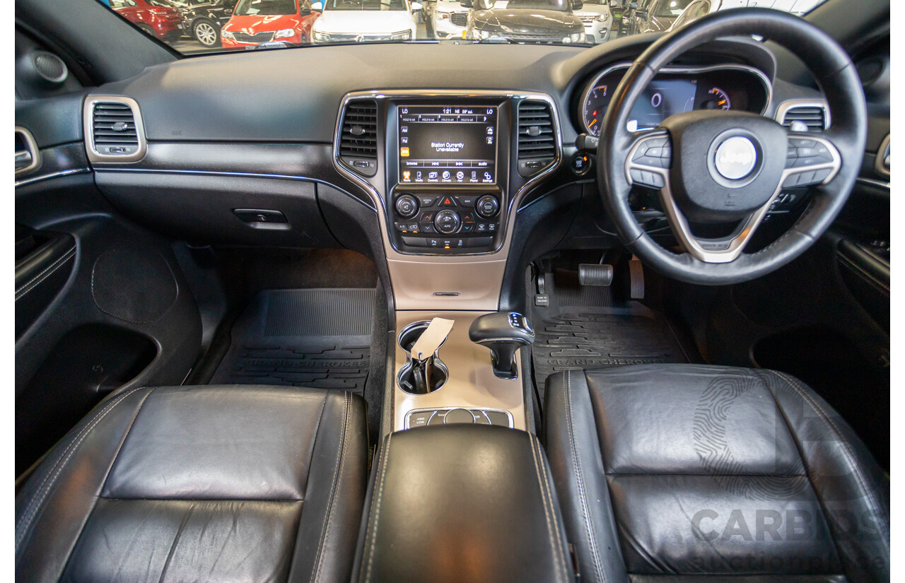 9/2015 Jeep Grand Cherokee Limited (4x4) WK MY15 4d Wagon Bright White Turbo Diesel V6 3.0L