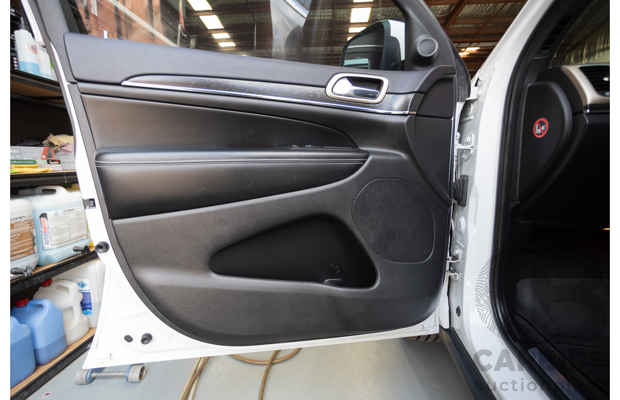 9/2015 Jeep Grand Cherokee Limited (4x4) WK MY15 4d Wagon Bright White Turbo Diesel V6 3.0L