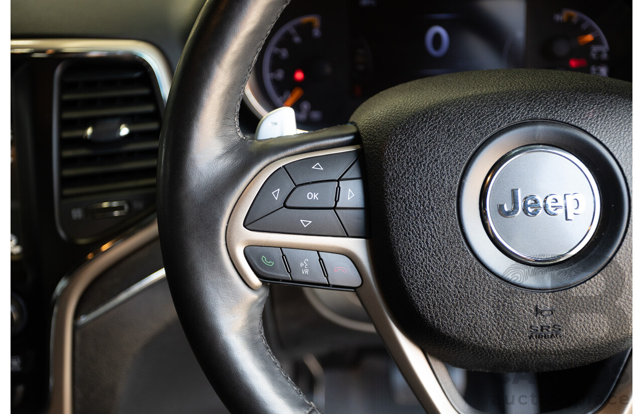 9/2015 Jeep Grand Cherokee Limited (4x4) WK MY15 4d Wagon Bright White Turbo Diesel V6 3.0L