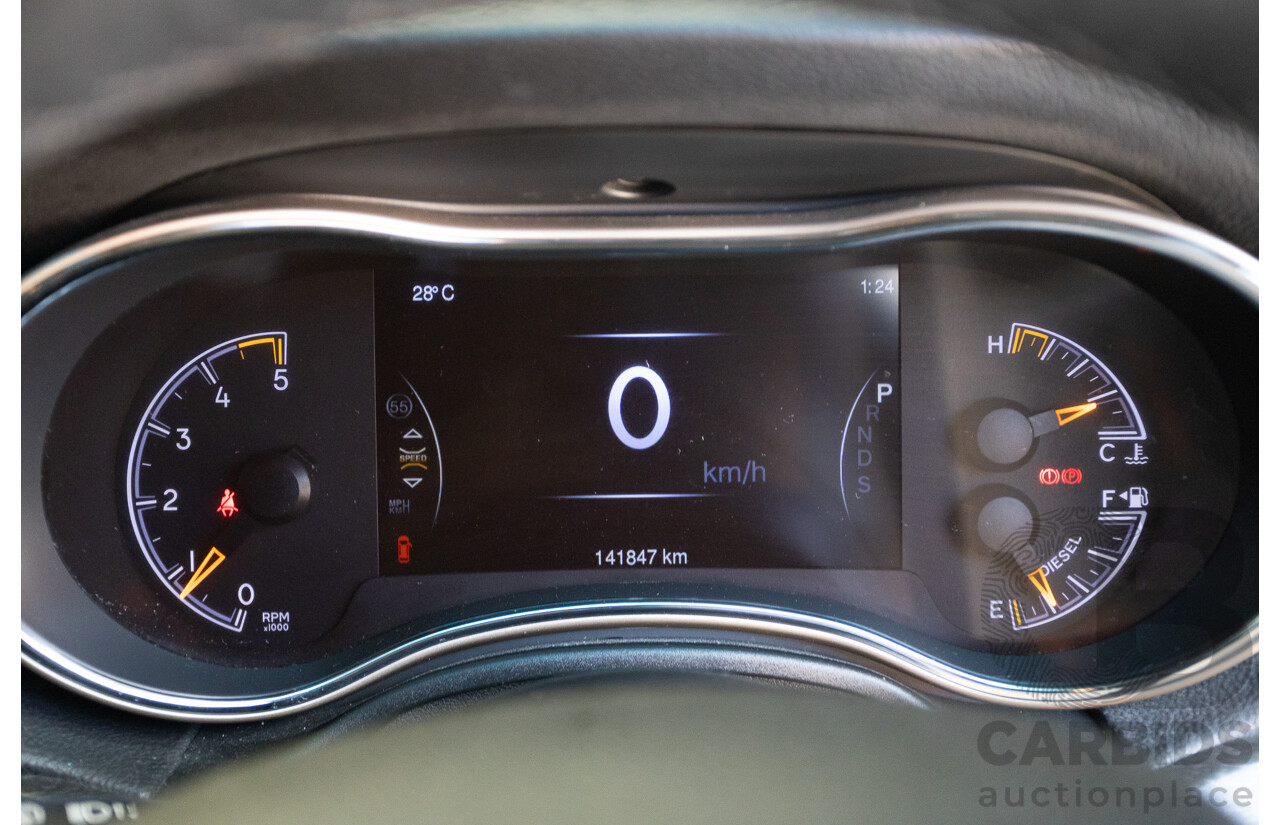 9/2015 Jeep Grand Cherokee Limited (4x4) WK MY15 4d Wagon Bright White Turbo Diesel V6 3.0L