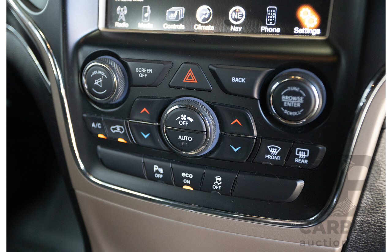 9/2015 Jeep Grand Cherokee Limited (4x4) WK MY15 4d Wagon Bright White Turbo Diesel V6 3.0L