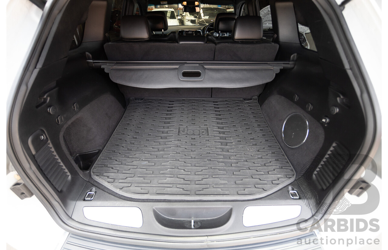 9/2015 Jeep Grand Cherokee Limited (4x4) WK MY15 4d Wagon Bright White Turbo Diesel V6 3.0L