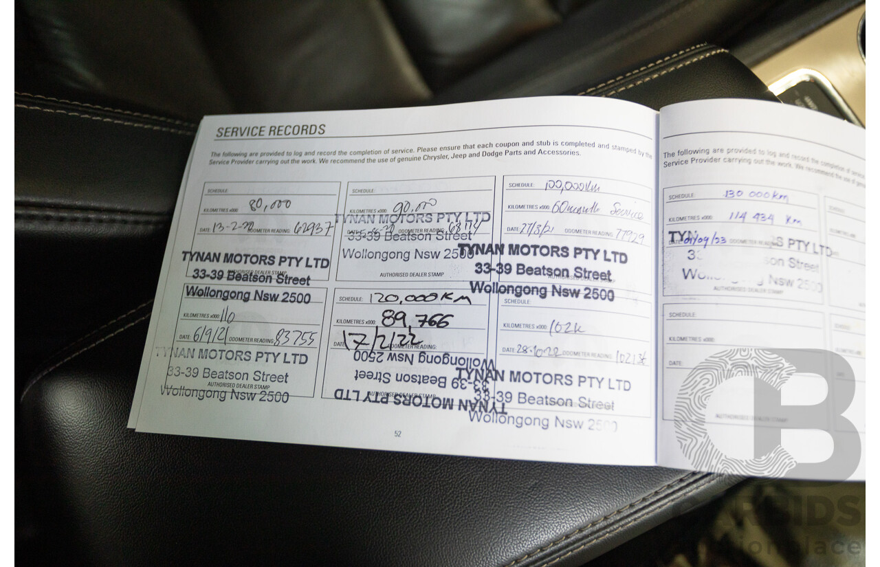 9/2015 Jeep Grand Cherokee Limited (4x4) WK MY15 4d Wagon Bright White Turbo Diesel V6 3.0L