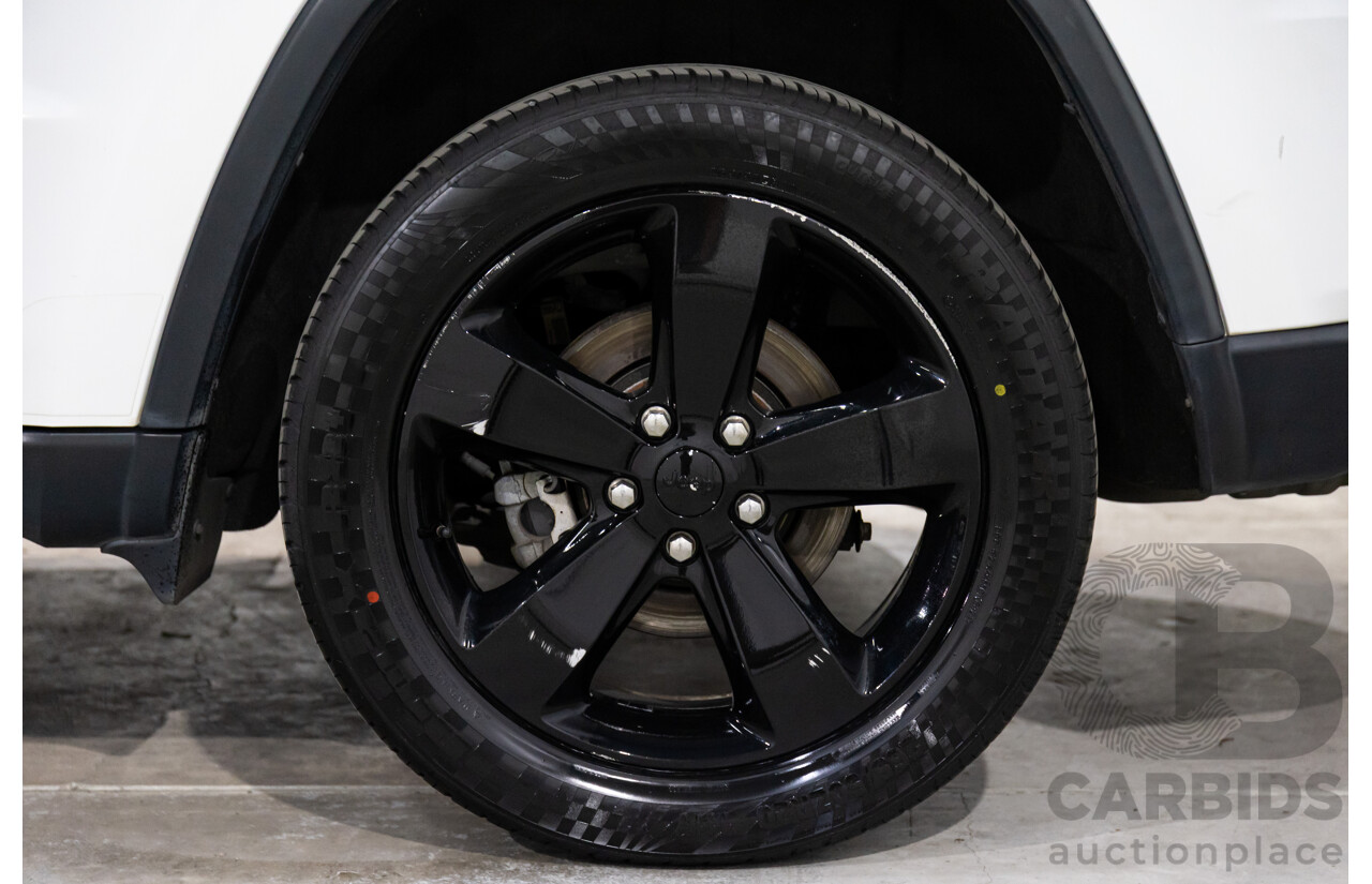 9/2015 Jeep Grand Cherokee Limited (4x4) WK MY15 4d Wagon Bright White Turbo Diesel V6 3.0L