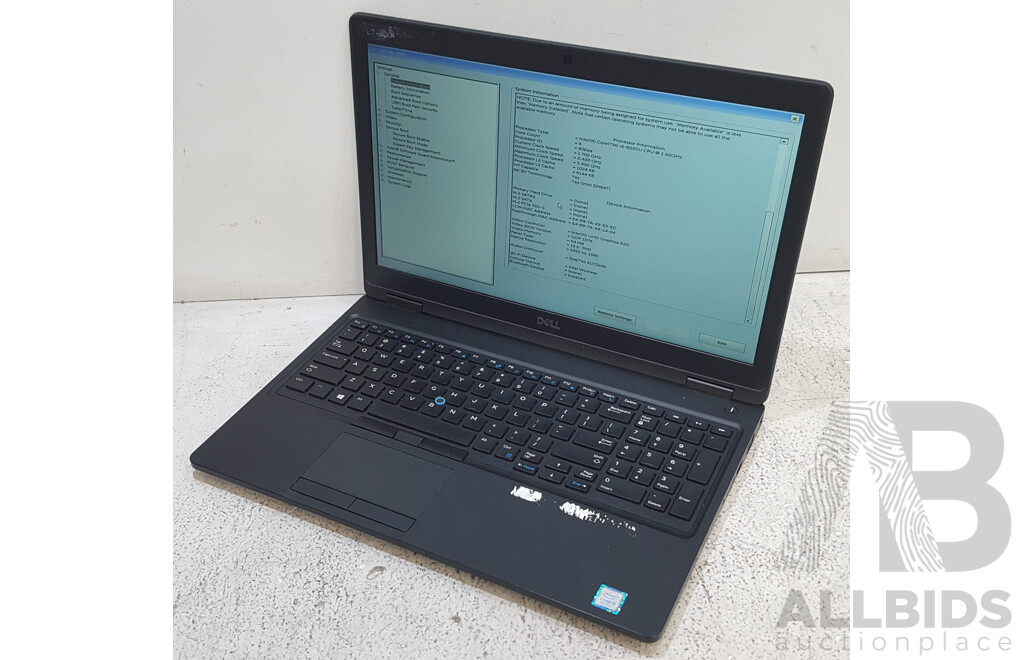 Dell Latitude 5590 Intel Core i5 (8250U) 1.60GHz-3.40GHz 4-Core CPU 15.6-Inch FHD Laptop