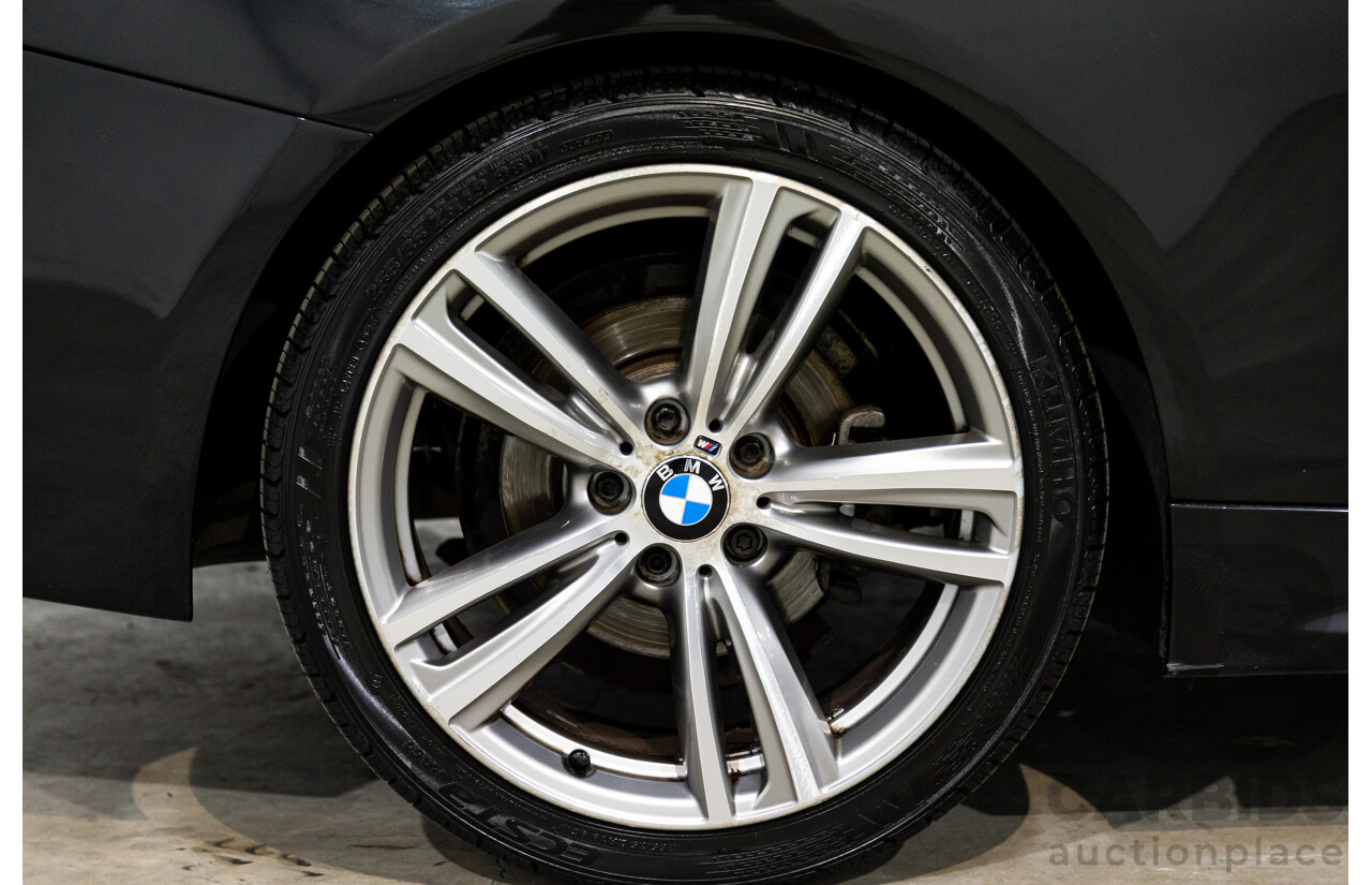 1/2015 BMW 428i Sport Line M Sport Package F32 MY15 2d Coupe Sapphire Black Metallic Turbo 2.0L