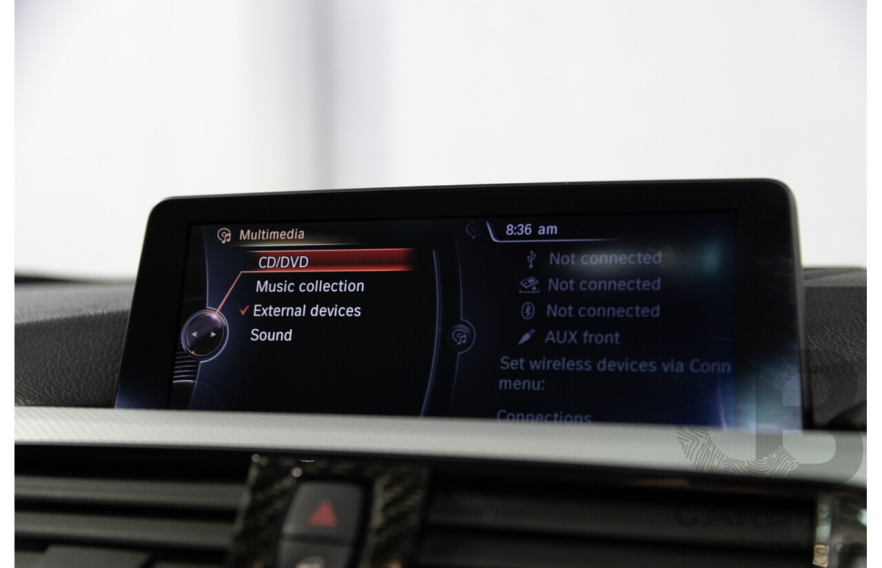 1/2015 BMW 428i Sport Line M Sport Package F32 MY15 2d Coupe Sapphire Black Metallic Turbo 2.0L