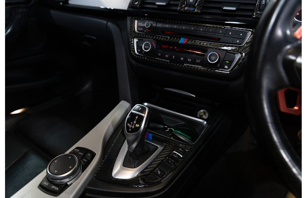 1/2015 BMW 428i Sport Line M Sport Package F32 MY15 2d Coupe Sapphire Black Metallic Turbo 2.0L