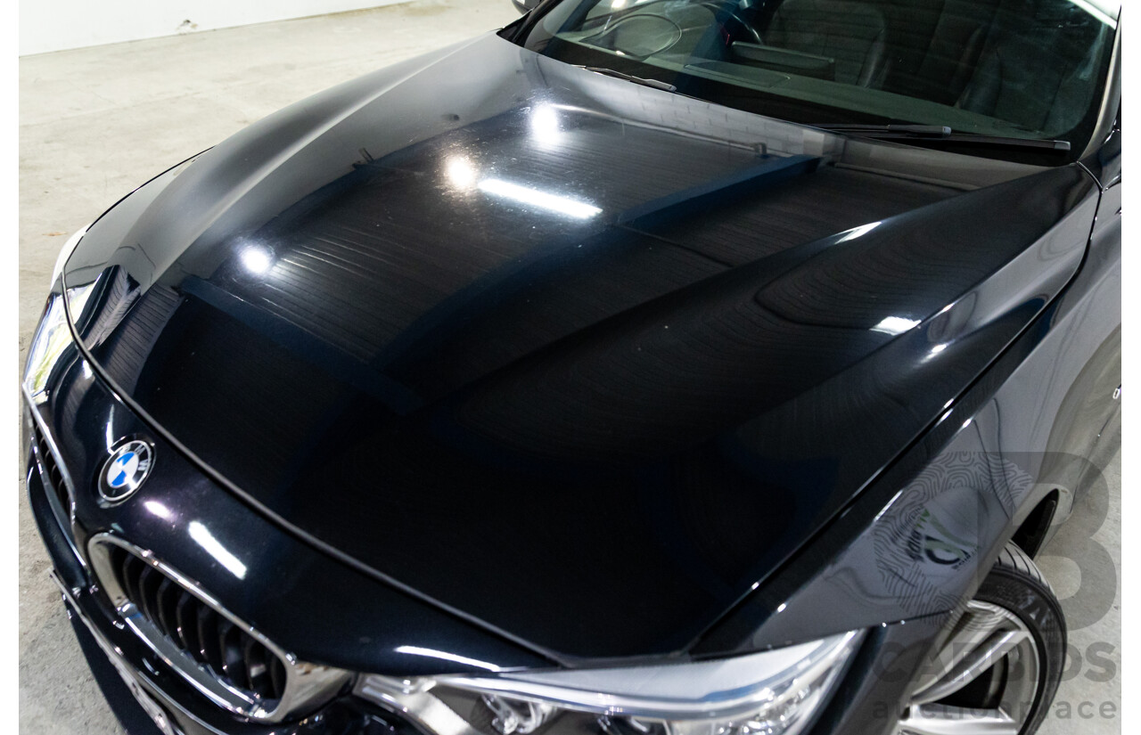 1/2015 BMW 428i Sport Line M Sport Package F32 MY15 2d Coupe Sapphire Black Metallic Turbo 2.0L