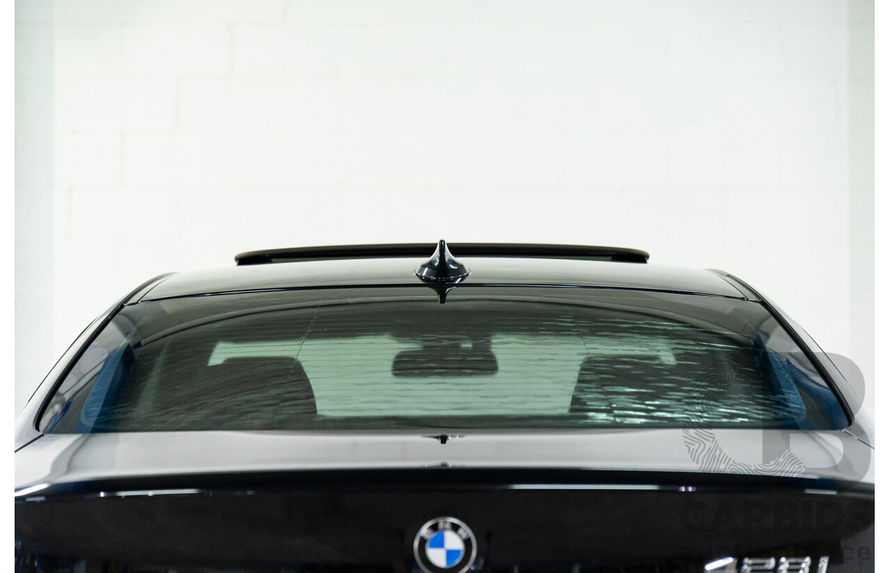 1/2015 BMW 428i Sport Line M Sport Package F32 MY15 2d Coupe Sapphire Black Metallic Turbo 2.0L