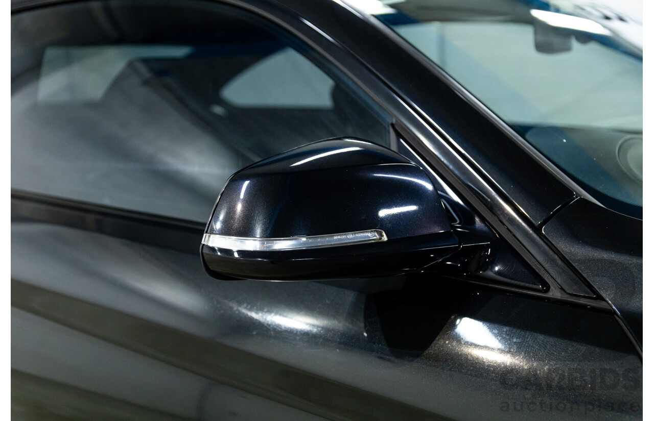 1/2015 BMW 428i Sport Line M Sport Package F32 MY15 2d Coupe Sapphire Black Metallic Turbo 2.0L