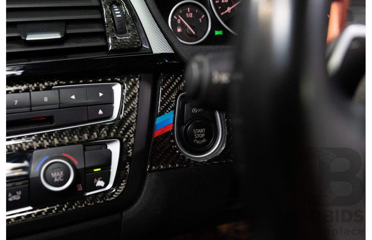 1/2015 BMW 428i Sport Line M Sport Package F32 MY15 2d Coupe Sapphire Black Metallic Turbo 2.0L