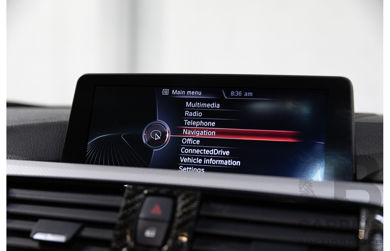 1/2015 BMW 428i Sport Line M Sport Package F32 MY15 2d Coupe Sapphire Black Metallic Turbo 2.0L