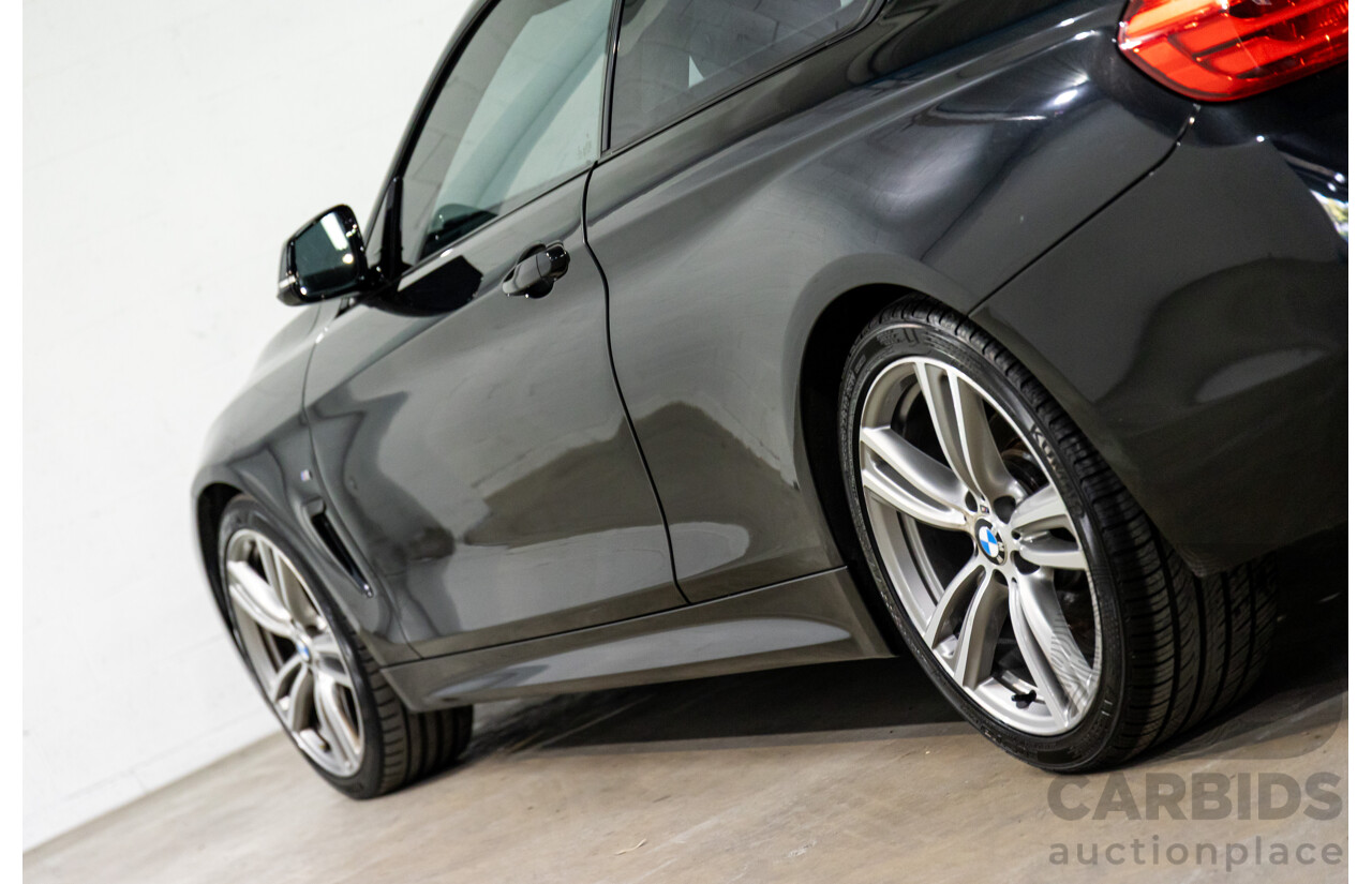 1/2015 BMW 428i Sport Line M Sport Package F32 MY15 2d Coupe Sapphire Black Metallic Turbo 2.0L