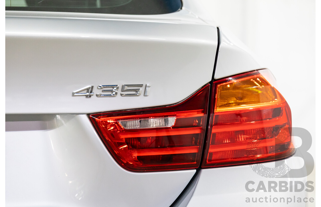 01/2016 BMW 435i Gran Coupe M Sport (RWD) F36 MY15 5d Coupe Glacier Silver Metallic Turbo 3.0L