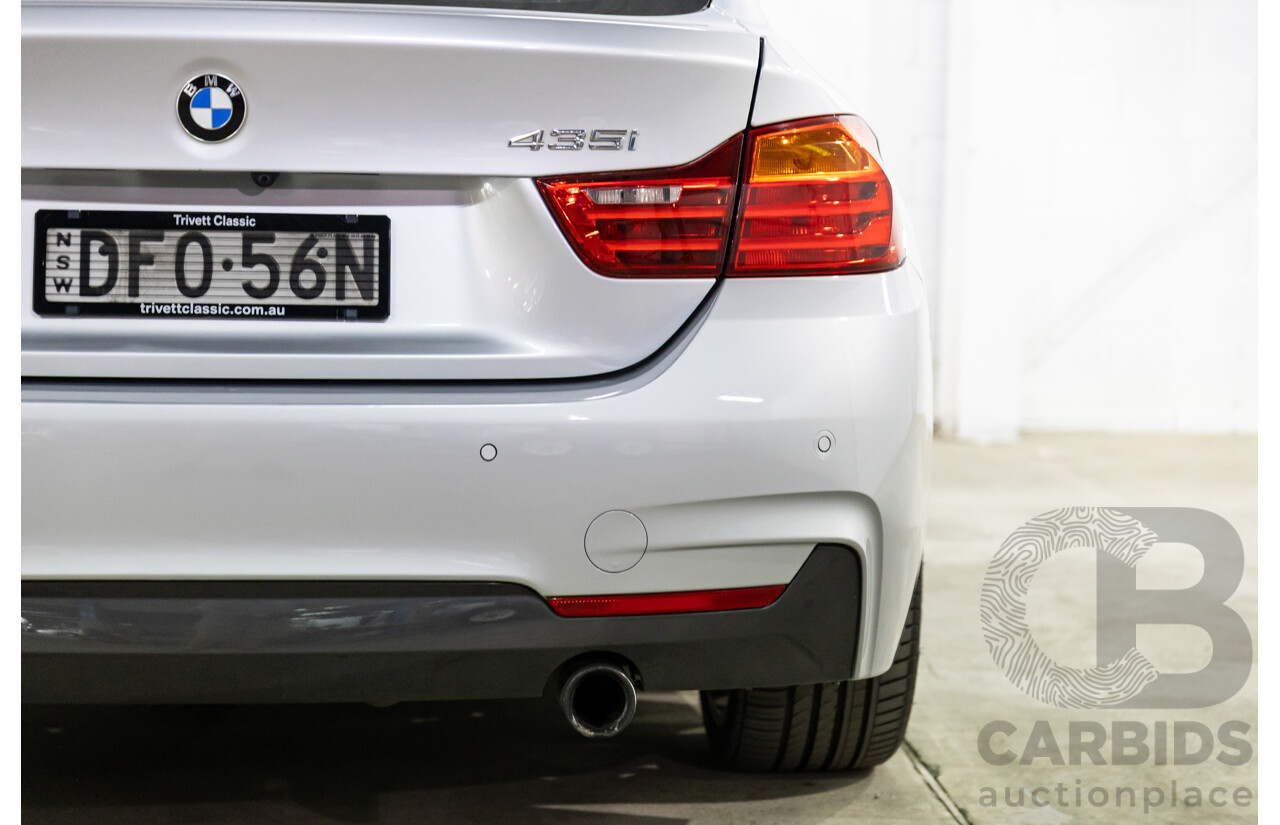 01/2016 BMW 435i Gran Coupe M Sport (RWD) F36 MY15 5d Coupe Glacier Silver Metallic Turbo 3.0L