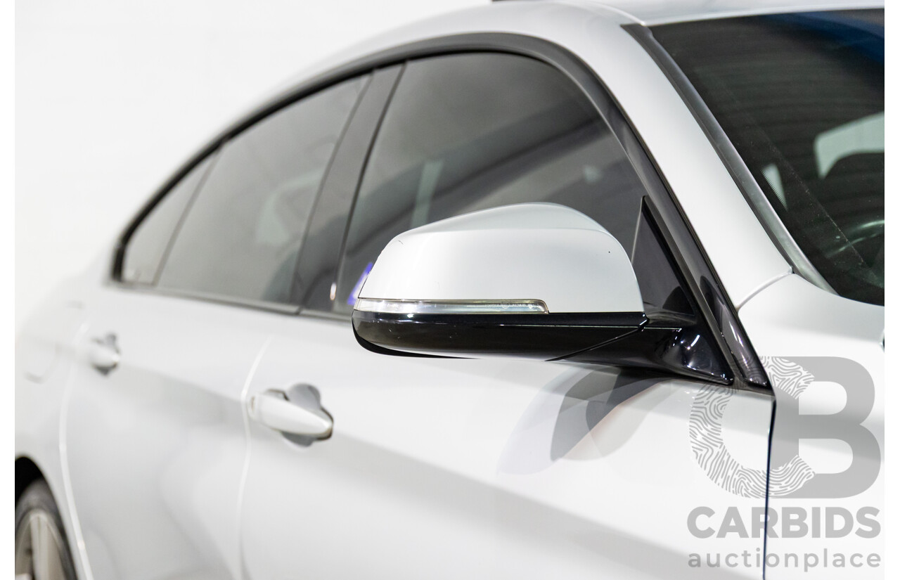 01/2016 BMW 435i Gran Coupe M Sport (RWD) F36 MY15 5d Coupe Glacier Silver Metallic Turbo 3.0L