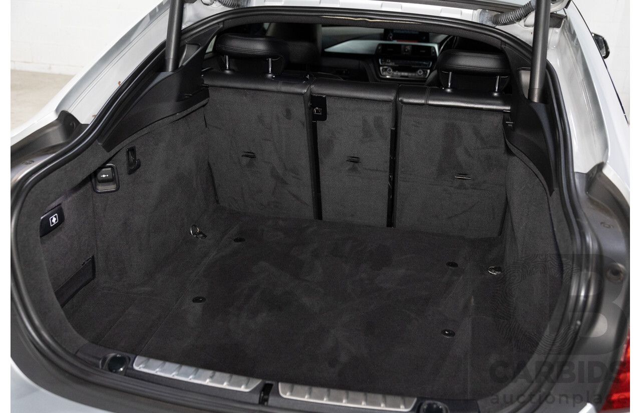 01/2016 BMW 435i Gran Coupe M Sport (RWD) F36 MY15 5d Coupe Glacier Silver Metallic Turbo 3.0L