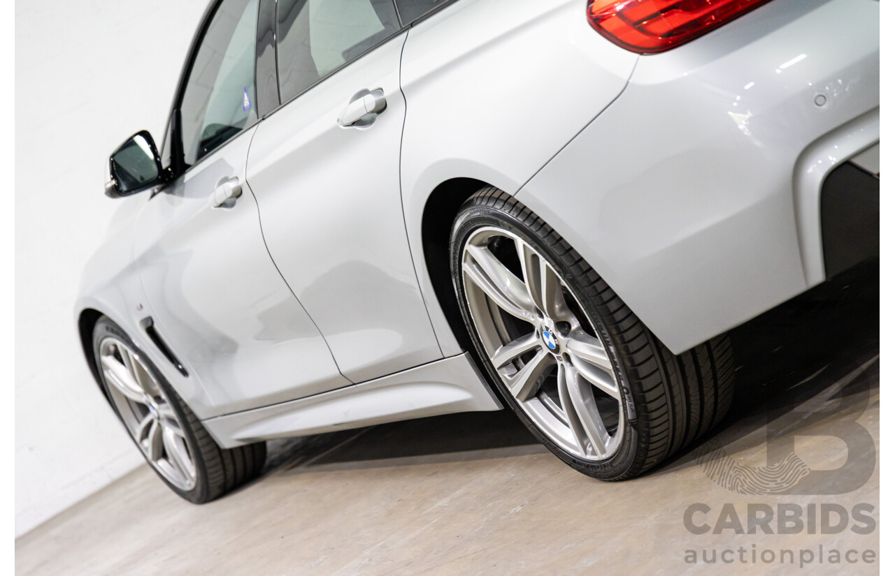 01/2016 BMW 435i Gran Coupe M Sport (RWD) F36 MY15 5d Coupe Glacier Silver Metallic Turbo 3.0L