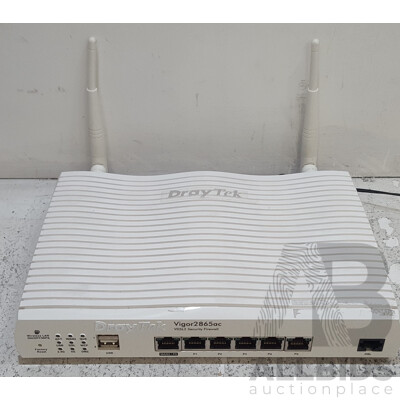 DrayTek Vigor2865ac VDSL2 Security Firewall w/ Power Supply