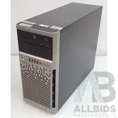 HP ProLiant ML310e Gen8 Intel Xeon (E3-1220 v2) 3.10GHz-3.50GHz 4-Core CPU Workstation