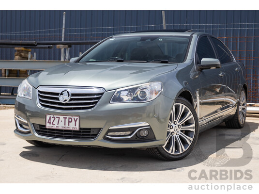 4/2014 Holden Calais V VF 4D Sedan Prussian Steel Metallic 3.6L V6