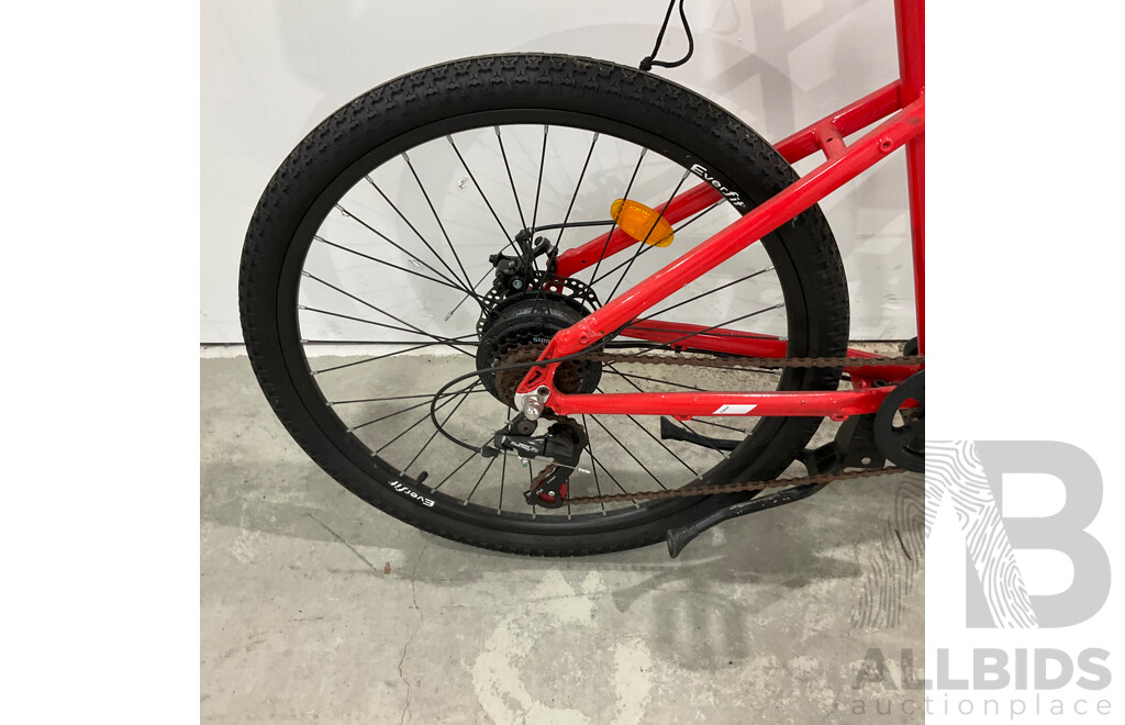 26'' Everfit Red E-Bike