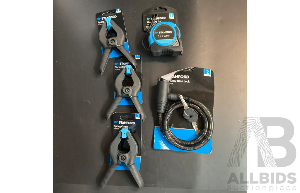 Bulk Lot - Assorted Stanford Tools /Padlocks