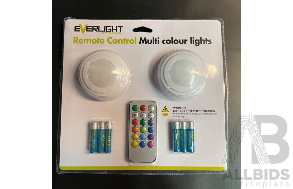Assorted Everlight Lights & Handy Super Glues & Gloves and Hex Keys
