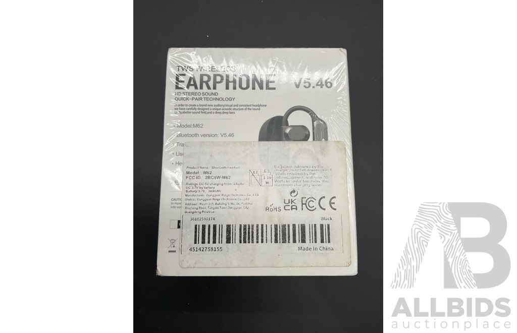 Assorted Wireless Earbuds - Lot of 3