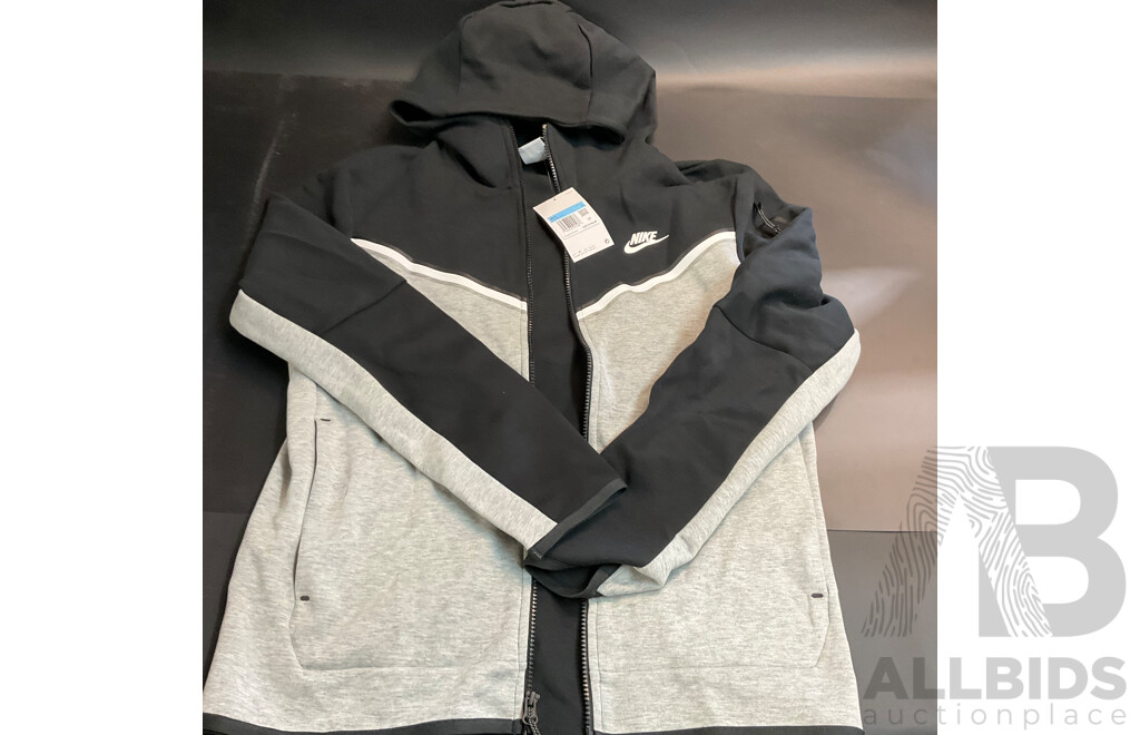 Nike & Hoodrich Jacket & Adidas Pants  & Hoodrich T-shirt - Lot of 5