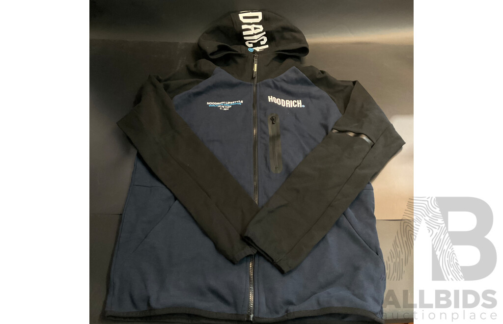 Nike & Hoodrich Jacket & Adidas Pants  & Hoodrich T-shirt - Lot of 5