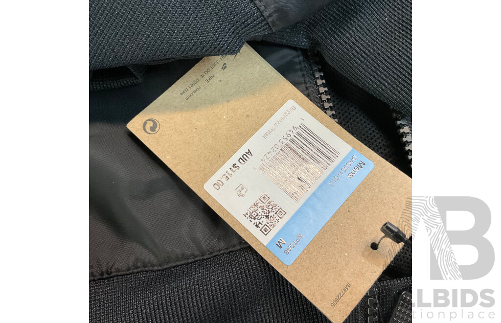 Nike Mens Size M Jacket - Lot of 2