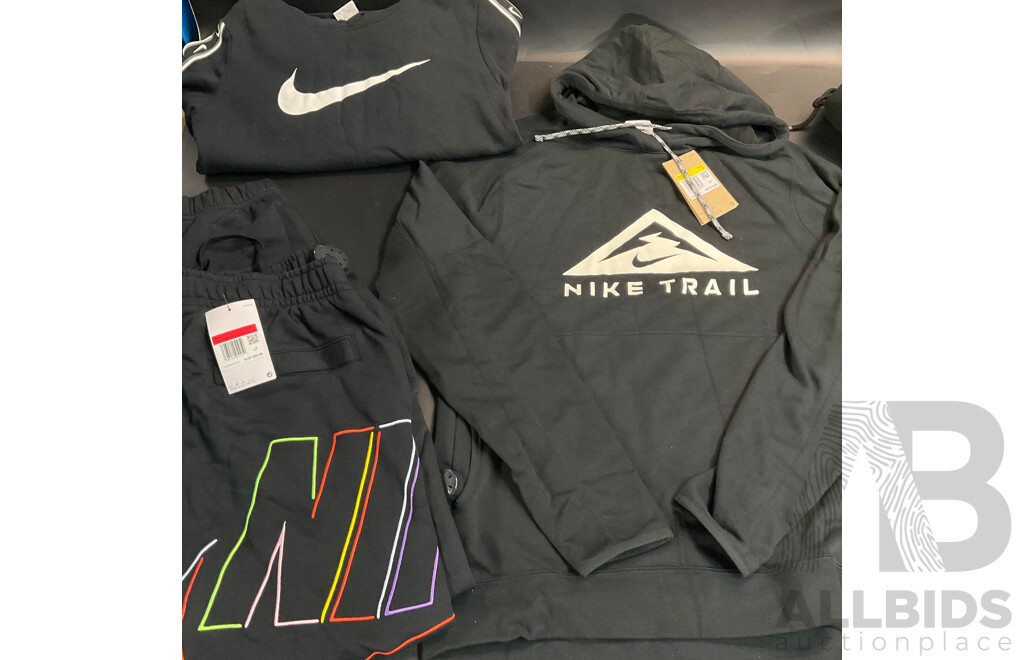 NIKE Mens Hoodies Size S & Kids Size M Hoodies & Mens Pants Size L