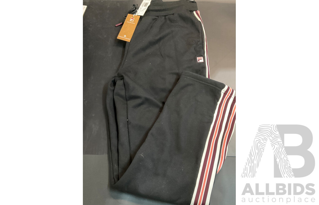 Ellesse, Fila Long Sleeve (S&L) & Pants (XL)- Lot of 4