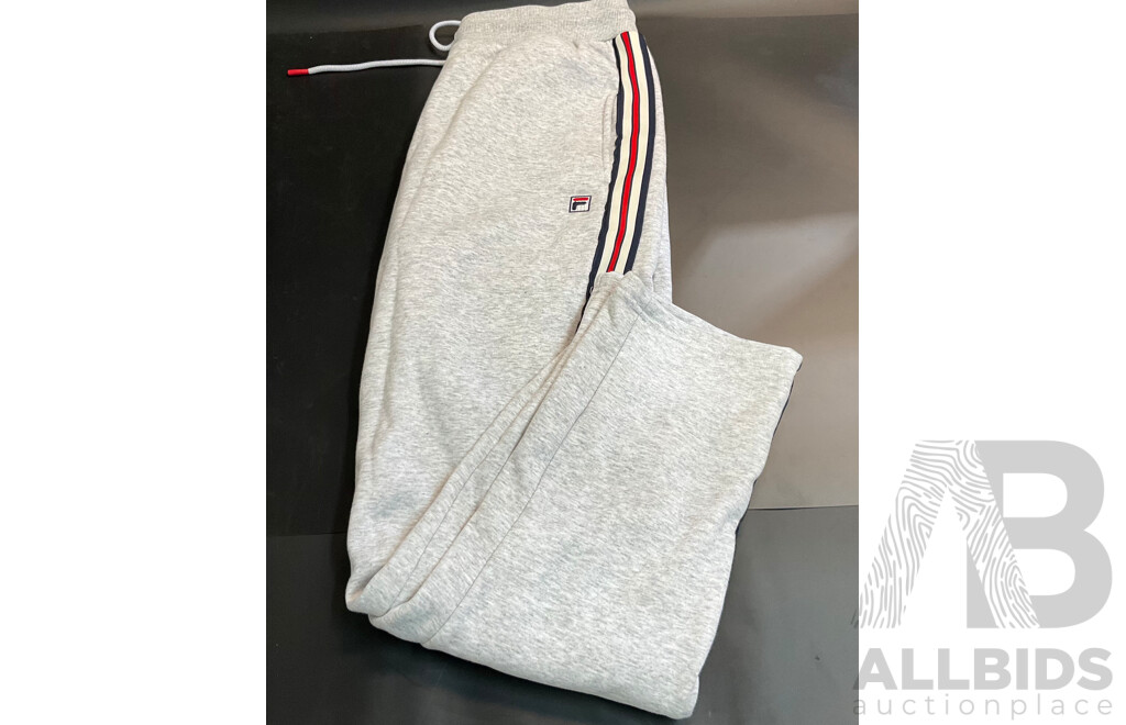 Ellesse, Fila Long Sleeve (S&L) & Pants (XL)- Lot of 4