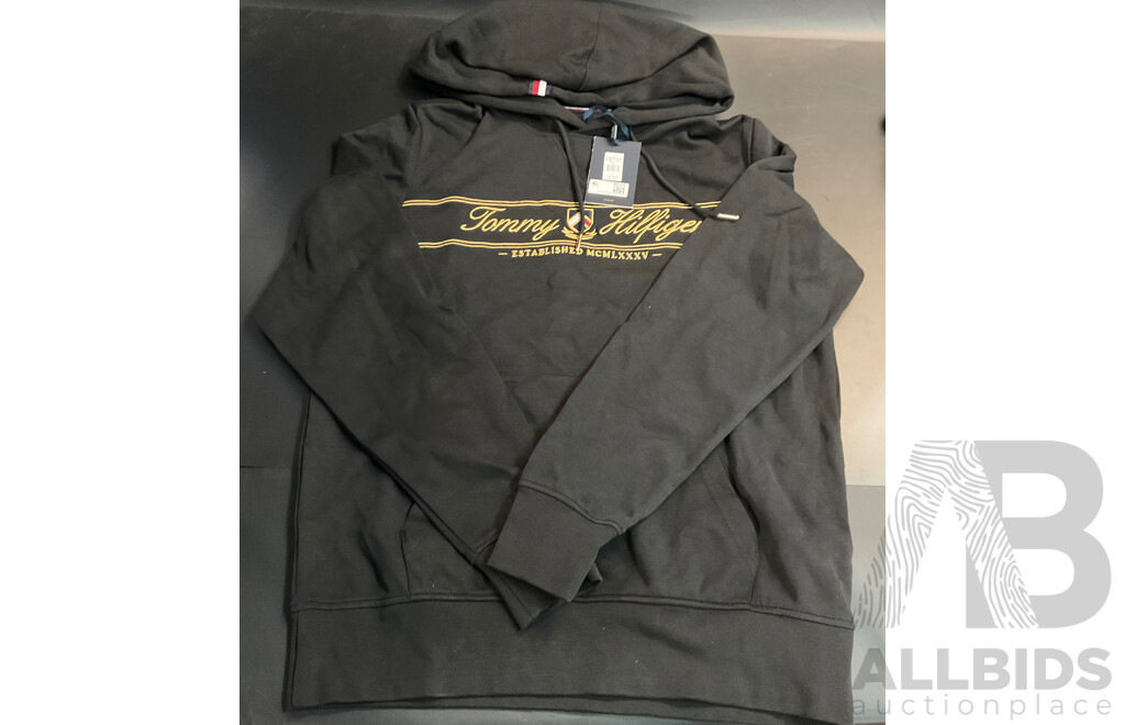 Tommy Hilfiger Diwali Hoody - Black - Size M - ORP$ 229